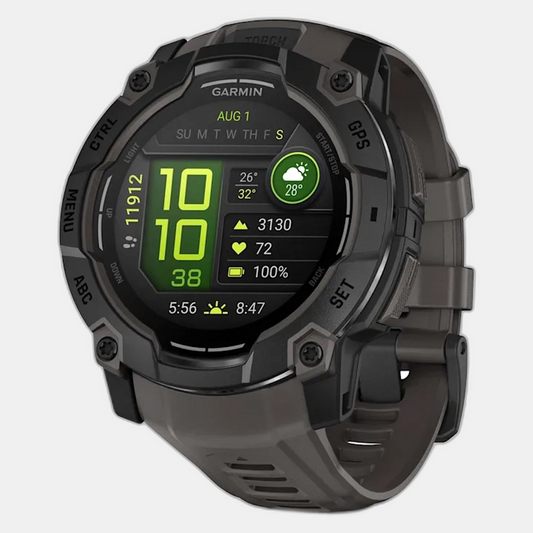 Instinct 3 Unisex Black Dial Digital Silicone Watch 010-03020-00 Instinct 3 Unisex Black Dial Digital Silicone Watch 010-03020-00