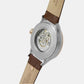 Male Analog Leather Automatic Watch 101663 49 45 05N