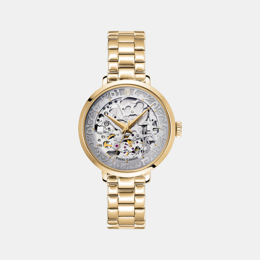 Women Automatic Silver Dial Analog Stainless Steel Watch 142G522 Women Automatic Silver Dial Analog Stainless Steel Watch 142G522