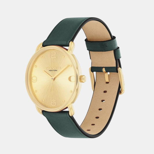 Elliot Women Quartz Gold Dial Analog Leather Watch 14504202 Elliot Women Quartz Gold Dial Analog Leather Watch 14504202