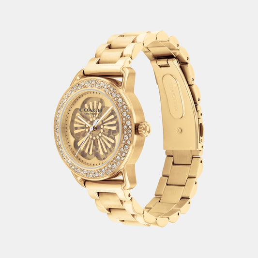 Cruiser Women Automatic Gold Dial Analog Stainless Steel Watch 14504368 Cruiser Women Automatic Gold Dial Analog Stainless Steel Watch 14504368