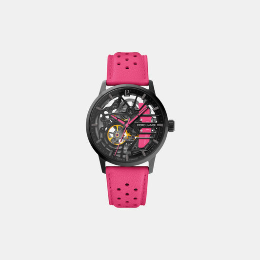 Paddock Women Automatic Black Dial Analog Leather Watch 145G895 Pierre Lannier Paddock Women Automatic Black Dial Analog Leather Watch 145G895-2