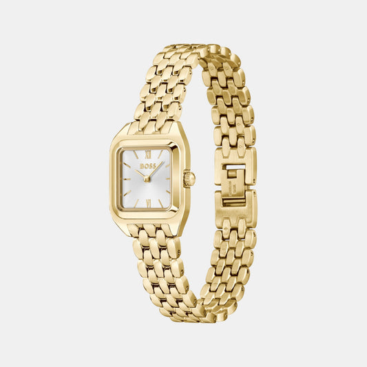 Mae Petite Women Quartz Silver White Dial Analog Stainless Steel Watch 1502823 Mae Petite Women Quartz Silver White Dial Analog Stainless Steel Watch 1502823