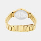Female Gold Analog Brass Watch 2001B-M0202