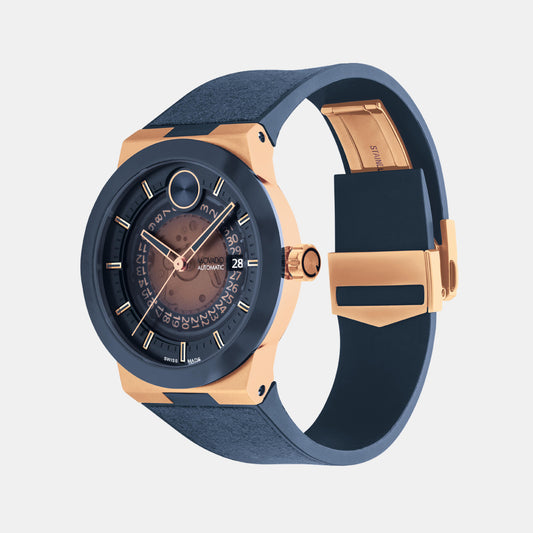 Bold Fusion Automatic Men Quartz Two Tone Dial Analog Rubber Watch 3601005 Bold Fusion Automatic Men Quartz Two Tone Dial Analog Rubber Watch 3601005