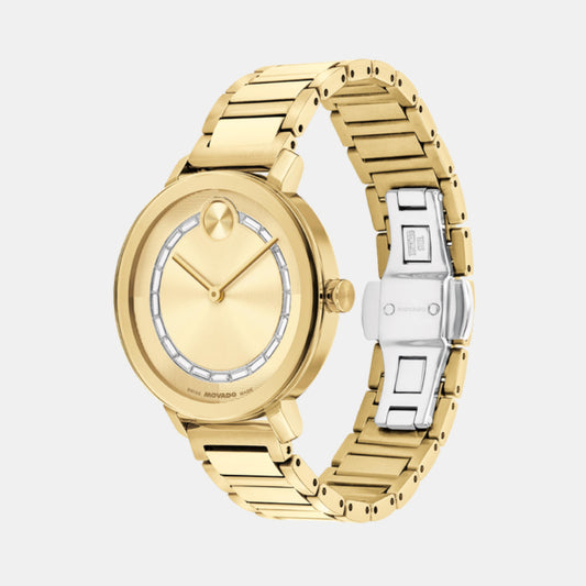Bold Evolution 2.0 Women Quartz Gold Dial Analog Stainless Steel Watch 3601218 Bold Evolution 2.0 Women Quartz Gold Dial Analog Stainless Steel Watch 3601218