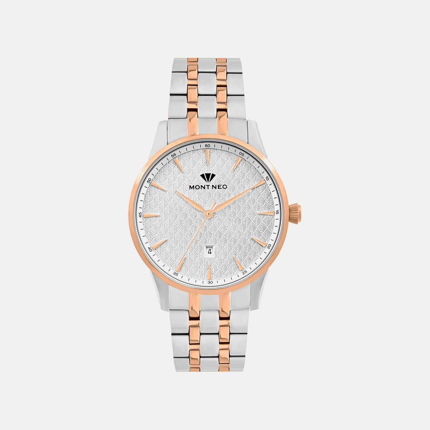 Mont Neo Men Silver Metal Watch 8501E-M1303 – Just In Time