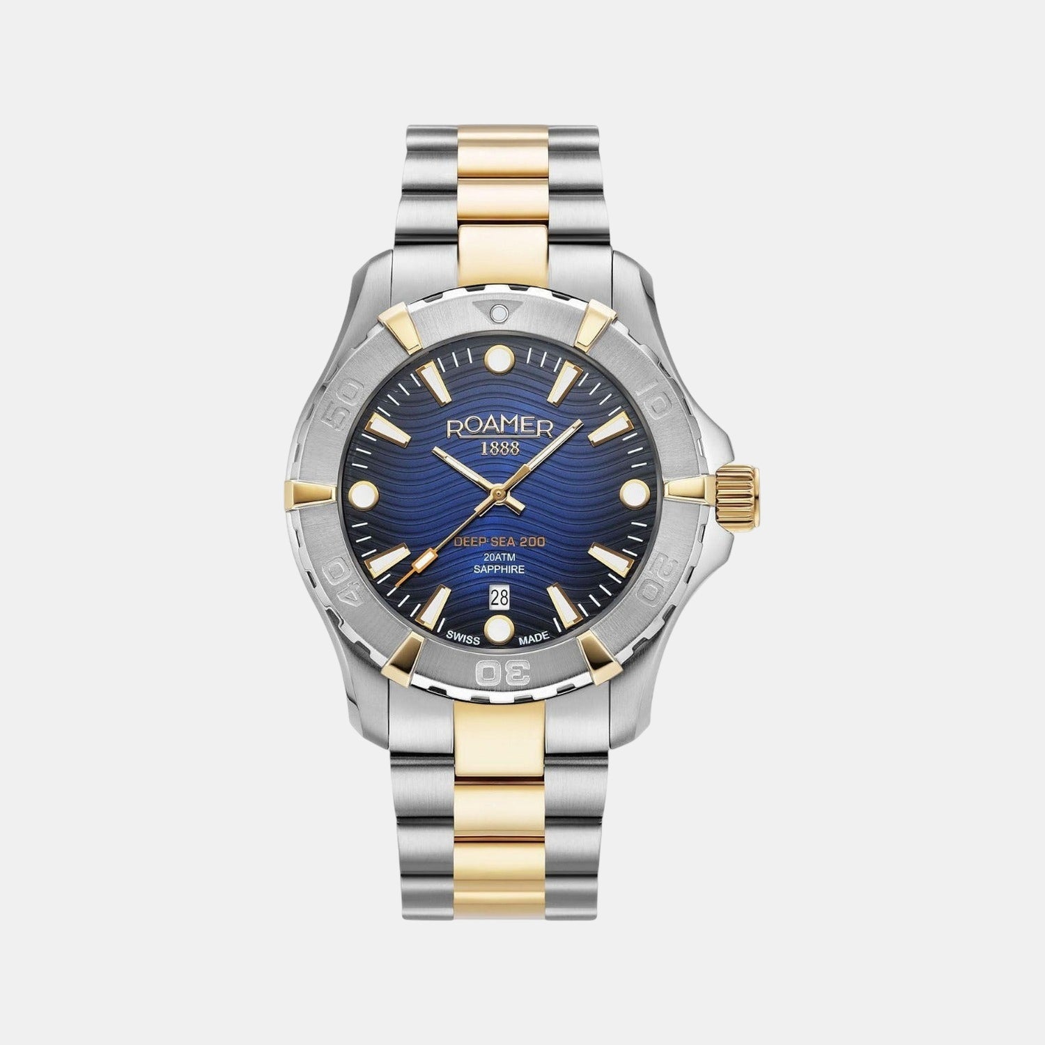 Roamer Deep Sea 200 Men Blue Watch 860833 47 45 70 – Just In Time