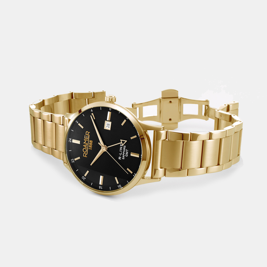 R-Line Gmt Men Quartz Black Sunray Dial Analog Stainless Steel Watch 990987 48 85 05 R-Line Gmt Men Quartz Black Sunray Dial Analog Stainless Steel Watch 990987 48 85 05