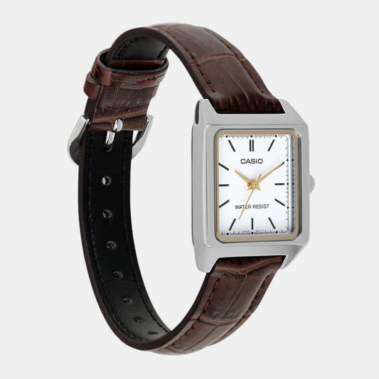 Enticer Women Quartz White Dial Analog Leather Watch A2290 Enticer Women Quartz White Dial Analog Leather Watch A2290