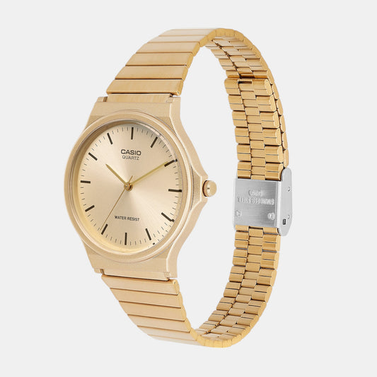 Youth Women Quartz Gold Dial Analog Stainless Steel Watch A2297 Youth Women Quartz Gold Dial Analog Stainless Steel Watch A2297