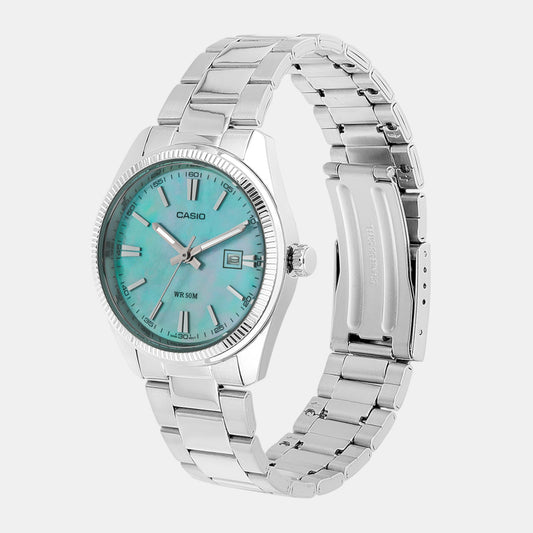 Enticer Women Quartz Blue Dial Analog Stainless Steel Watch A2363 Enticer Women Quartz Blue Dial Analog Stainless Steel Watch A2363