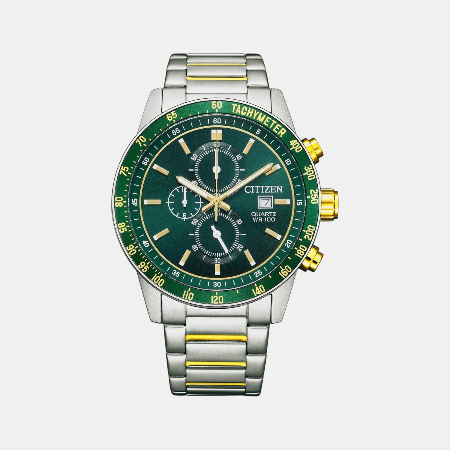 Citizen Men Green Chronograph Watch AN3689-55X – Just In Time