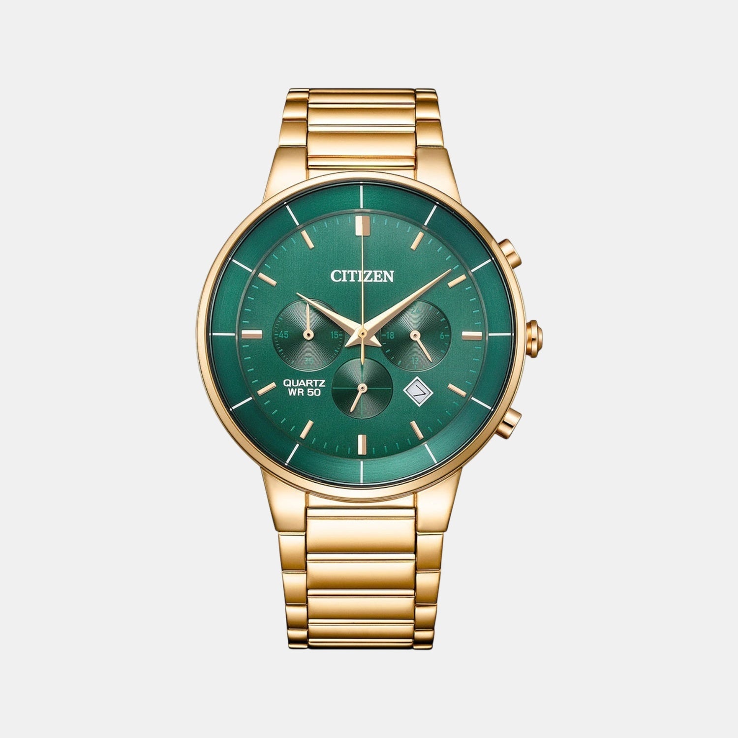 Citizen Men Green Chronograph Watch AN8223-54X – Just In Time