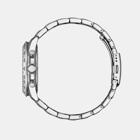 Men Quartz Light Blue Dial Chronograph Stainless Steel Watch AN8230-59L Men Quartz Light Blue Dial Chronograph Stainless Steel Watch AN8230-59L