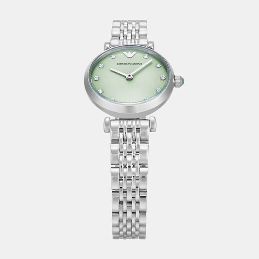 Women Quartz Green Dial Analog Stainless Steel Watch AR11667 Women Quartz Green Dial Analog Stainless Steel Watch AR11667