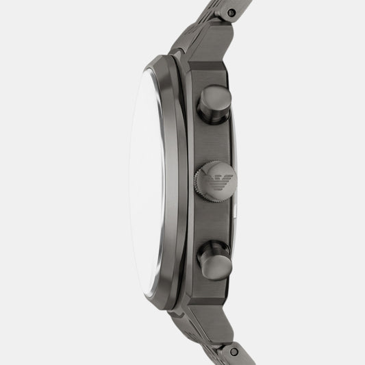 Men Quartz Green Dial Chronograph Stainless Steel Watch AR11689 Men Quartz Green Dial Chronograph Stainless Steel Watch AR11689