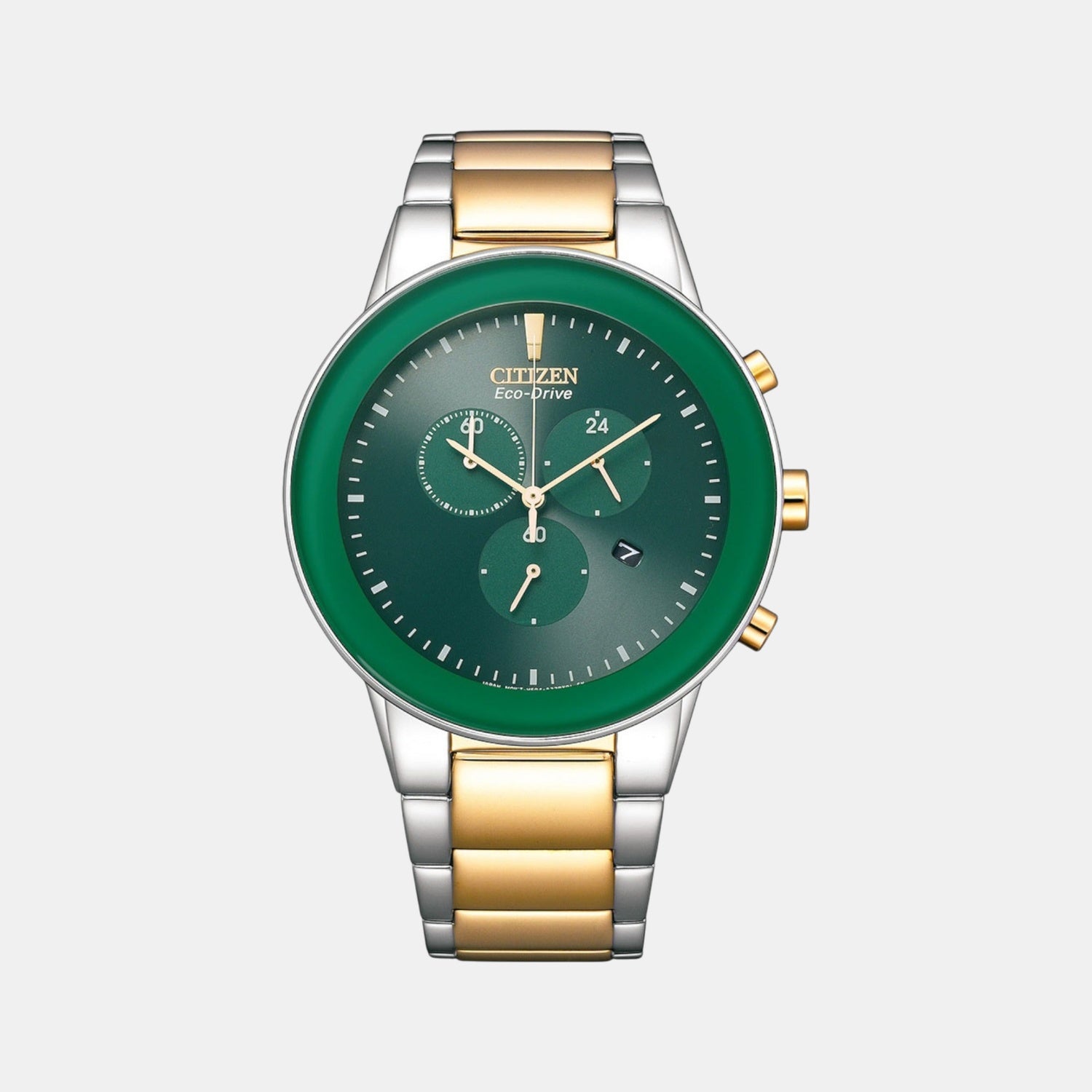 Citizen Axiom Men Green Chronograph Watch AT2244-84X – Just In Time