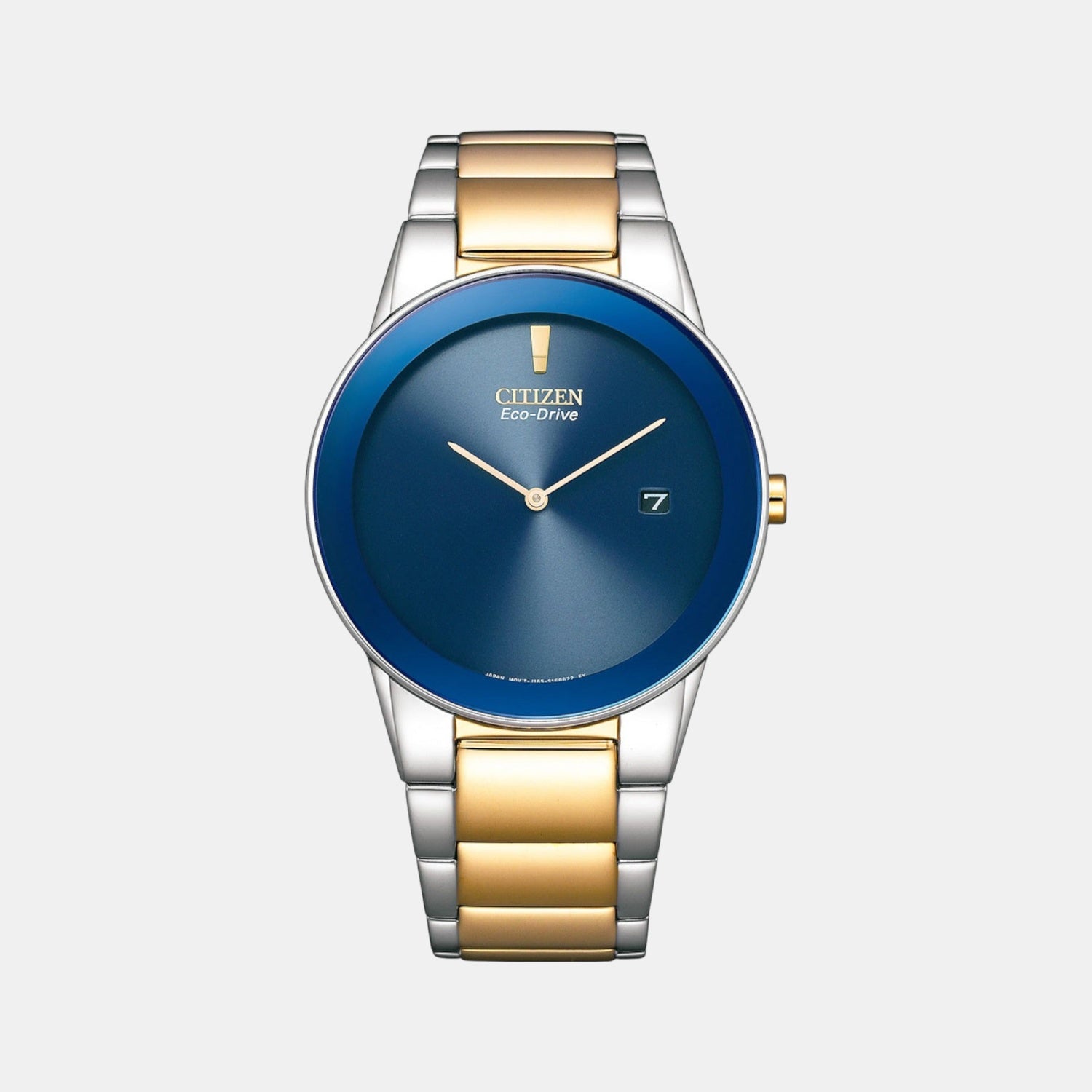 Citizen Axiom Men Blue Stainless Steel Watch AU1064-85L – Just In Time