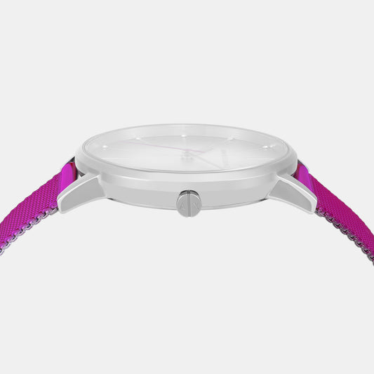 Lola Women Quartz Grey Dial Analog Stainless Steel Watch AX5616 Lola Women Quartz Grey Dial Analog Stainless Steel Watch AX5616