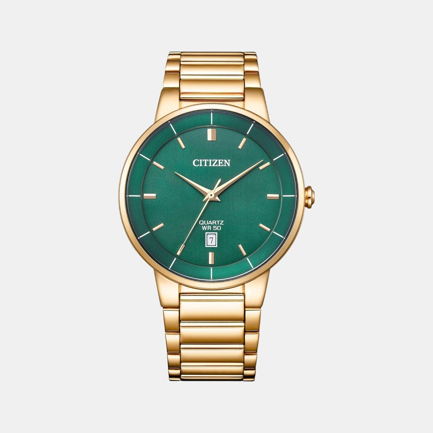 Citizen Hyperion Men Green Stainless Steel Watch BI5123-52X – Just