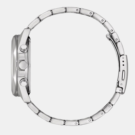 Eco-Drive Men Eco-Drive Blue Dial Analog Stainless Steel Watch CA4590-81L Eco-Drive Men Eco-Drive Blue Dial Analog Stainless Steel Watch CA4590-81L