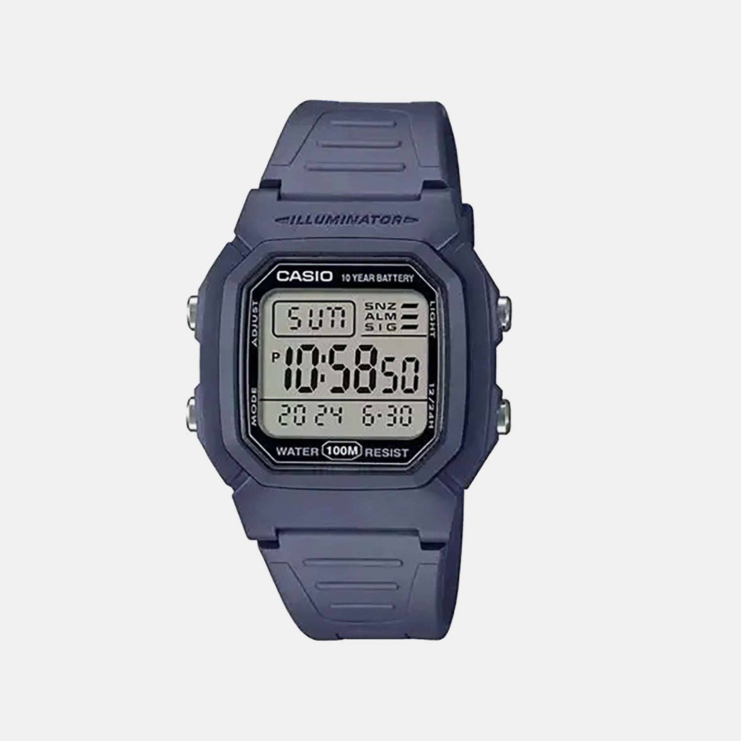 Casio Youth Black Resin Watch D333 – Just In Time