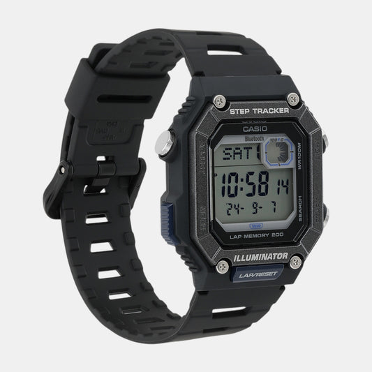Youth Men Quartz Black Dial Digital Resin Watch D352 Youth Men Quartz Black Dial Digital Resin Watch D352