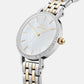 Petite Female Mother Of Pearl Analog Stainless Steel Watch DW00100665K