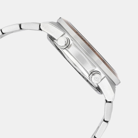 Edifice Men Quartz Brown Dial Analog-Digital Stainless Steel Watch ED600 Edifice Men Quartz Brown Dial Analog-Digital Stainless Steel Watch ED600