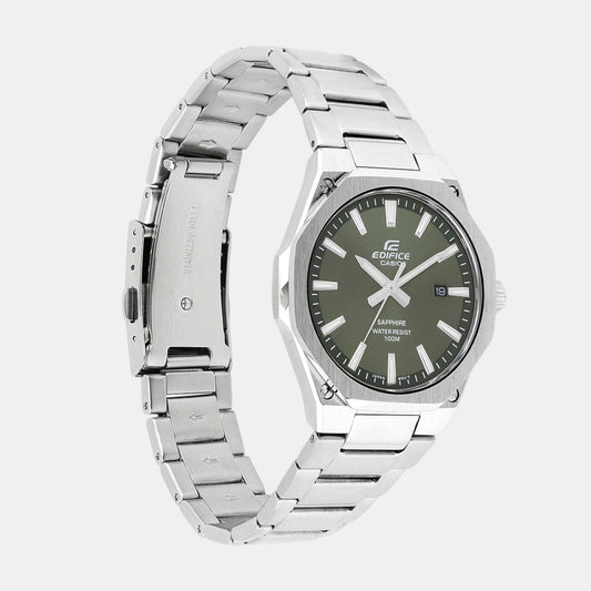 Edifice Men Quartz Green Dial Analog Stainless Steel Watch ED603 Edifice Men Quartz Green Dial Analog Stainless Steel Watch ED603