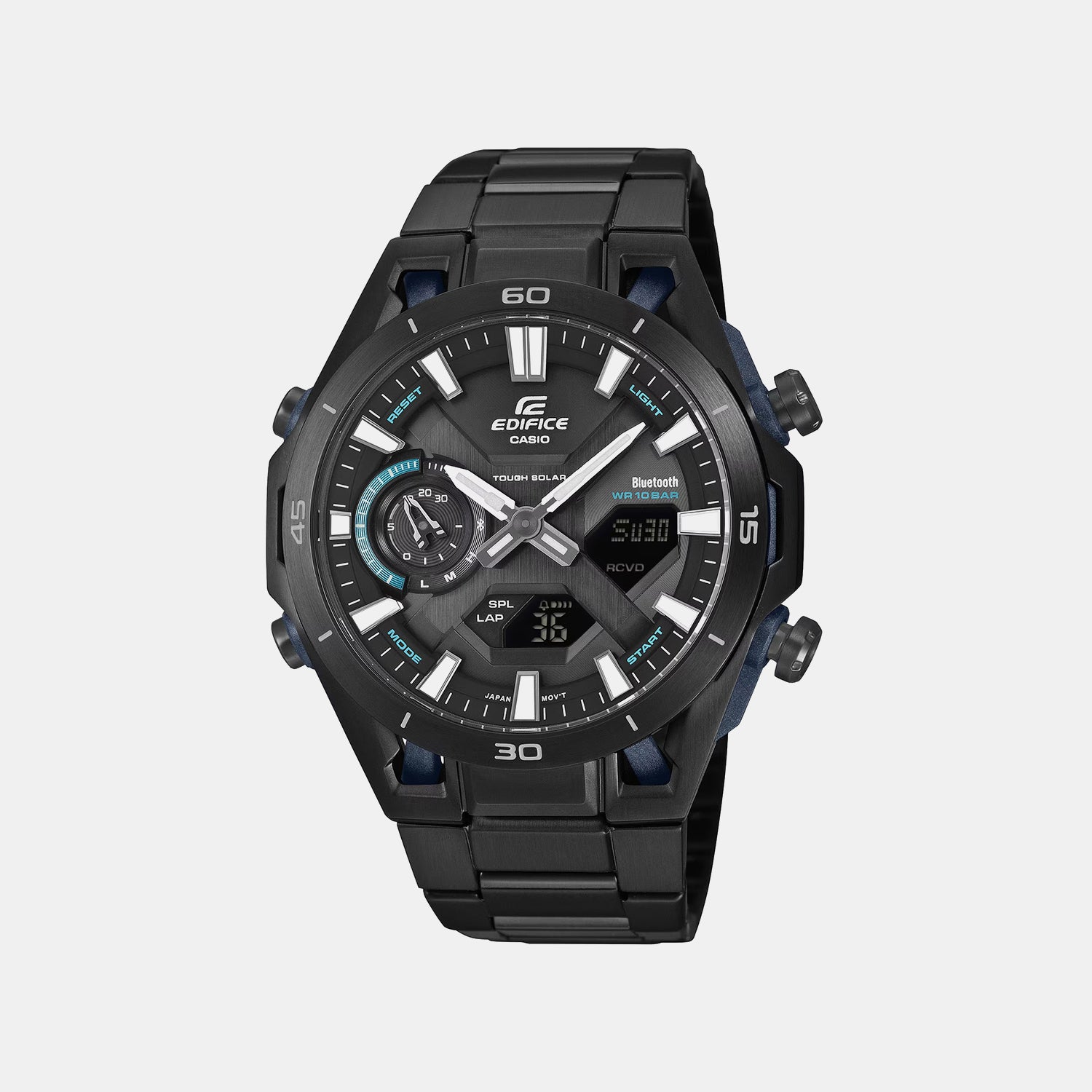 Casio G-Shock Men Black Chronograph Watch ED693 – Just In Time