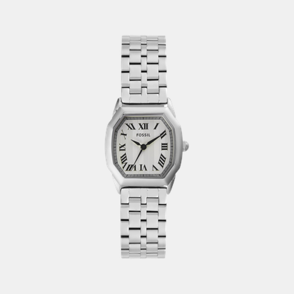 Harlow Women Quartz Cream Dial Analog Stainless Steel Watch ES5363 Fossil 27 mm Octagon Quartz watch