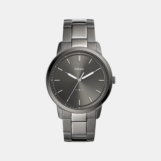 Male Grey Analog Stainless Steel Watch FS5459I