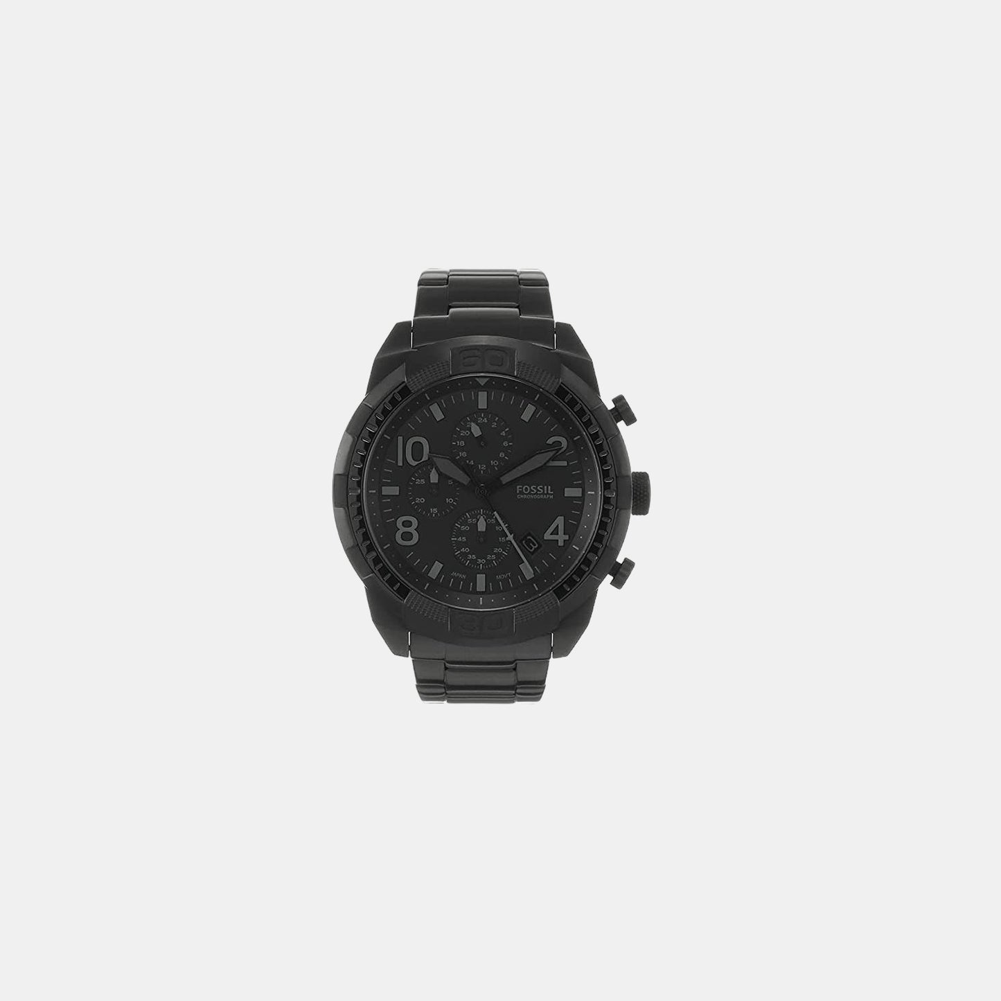 Male Black Stainless Steel Chronograph Watch FS5712
