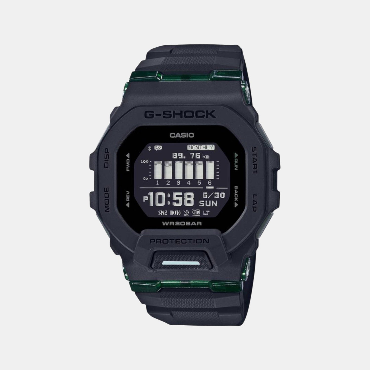 Casio G-Shock Men Black Resin Watch G1247 – Just In Time Trading