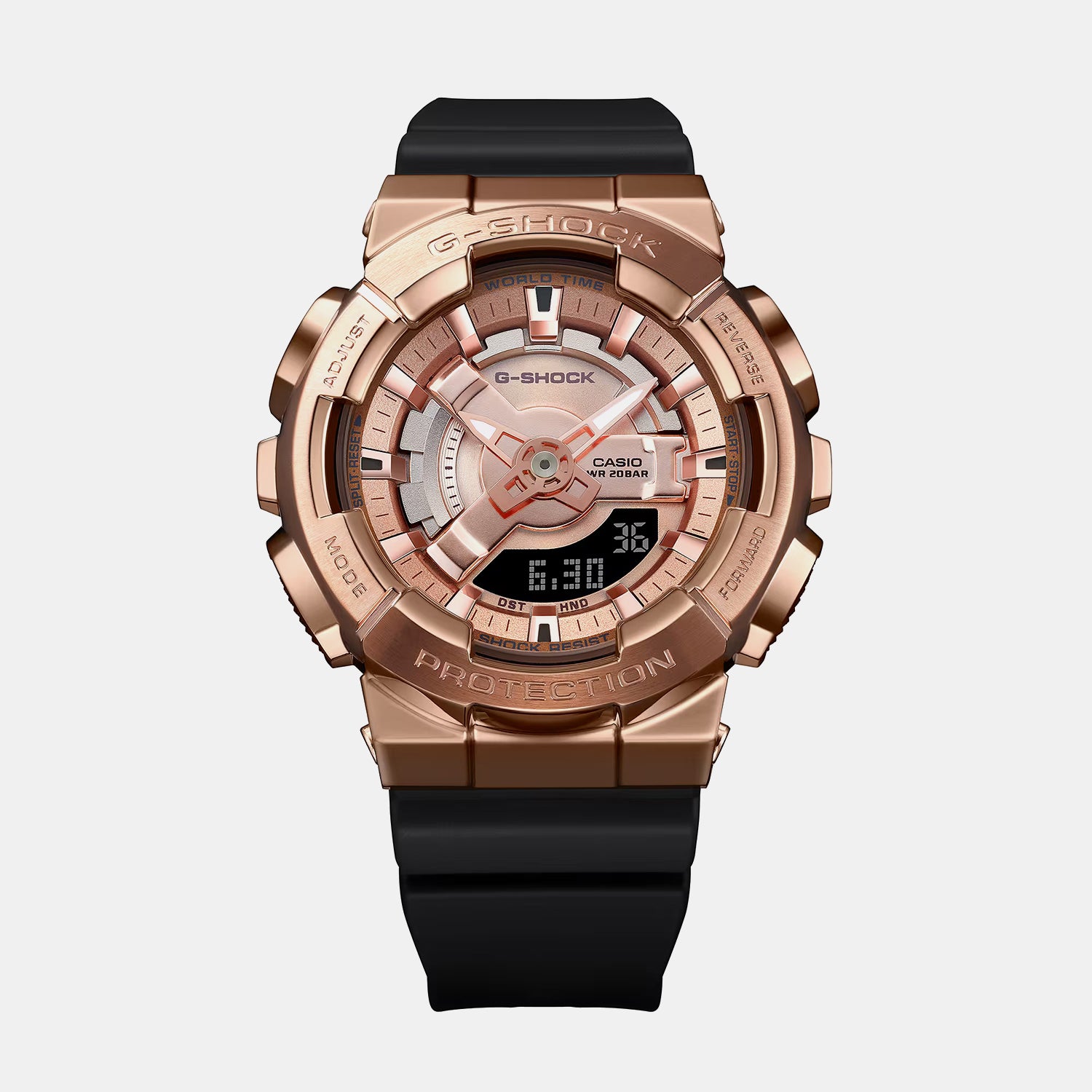 Casio G-Shock Women Rose Gold Resin Watch G1315 – Just In Time