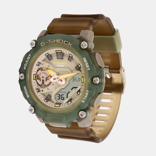 G-Shock Women Quartz Green Dial Analog-Digital Resin Watch G1421 G-Shock Women Quartz Green Dial Analog-Digital Resin Watch G1421