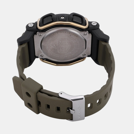 G-Shock Men Quartz Black Dial Digital Resin Watch G1433 Casio 50 mm Round Quartz watch