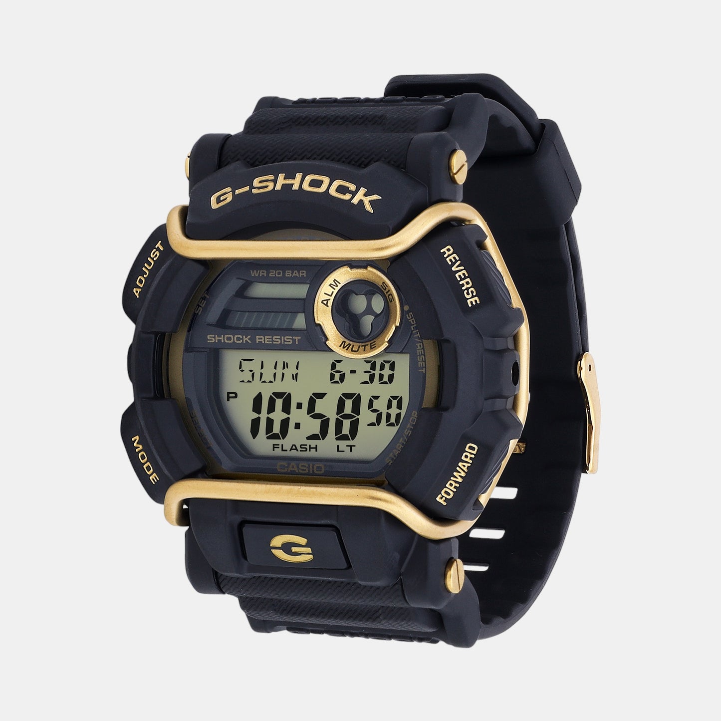 G-Shock Male Black Digital Resin Watch G1434