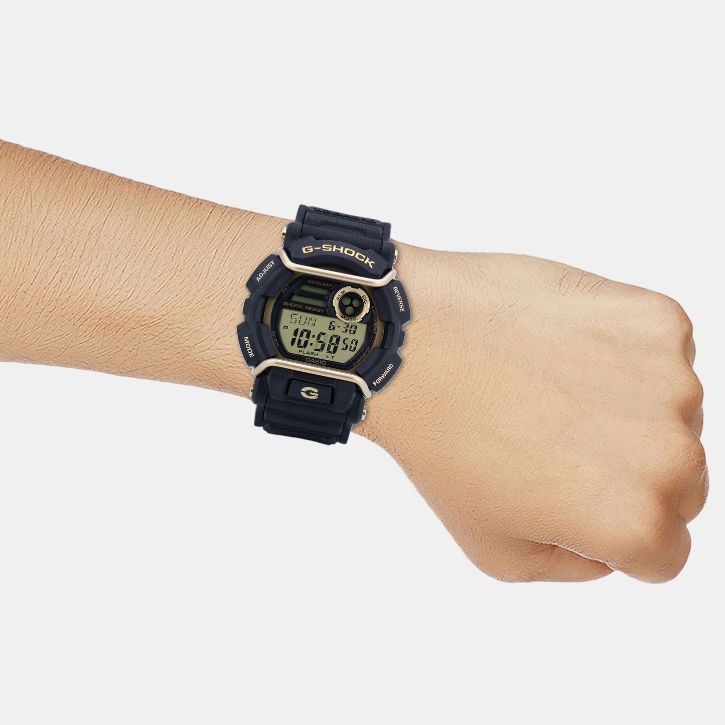 G-Shock Male Black Digital Resin Watch G1434