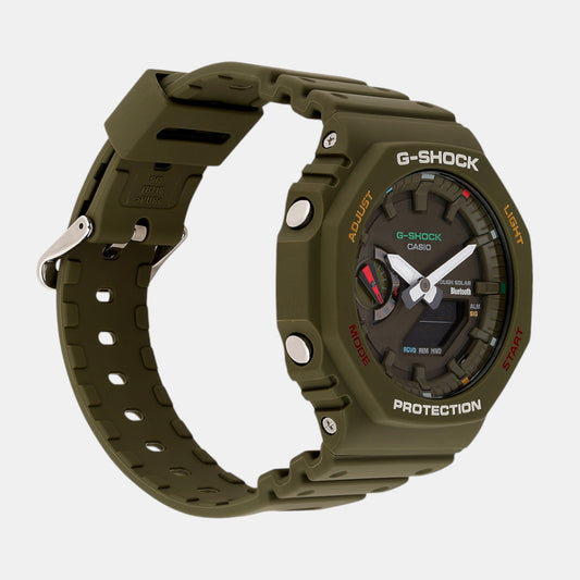 G-Shock Men Quartz Green Dial Analog-Digital Resin Watch G1477 G-Shock Men Quartz Green Dial Analog-Digital Resin Watch G1477