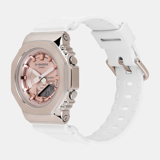 G-Shock Women Quartz Rose Gold Dial Analog-Digital Resin Watch G1490 G-Shock Women Quartz Rose Gold Dial Analog-Digital Resin Watch G1490