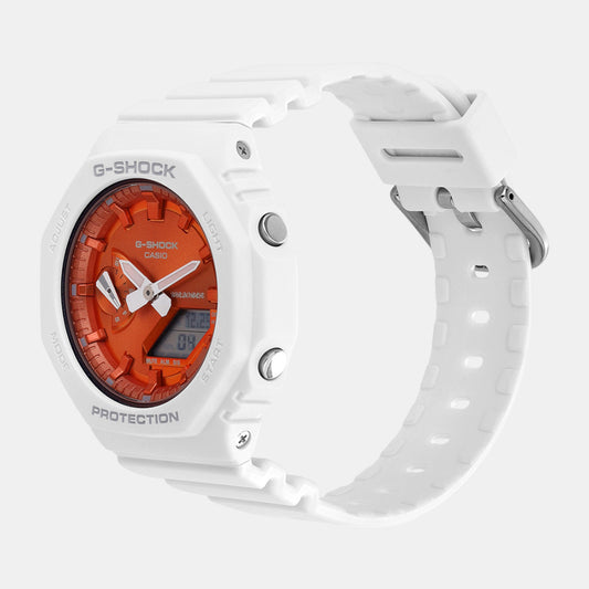 G-Shock Women Quartz Orange Dial Analog-Digital Resin Watch G1491 G-Shock Women Quartz Orange Dial Analog-Digital Resin Watch G1491