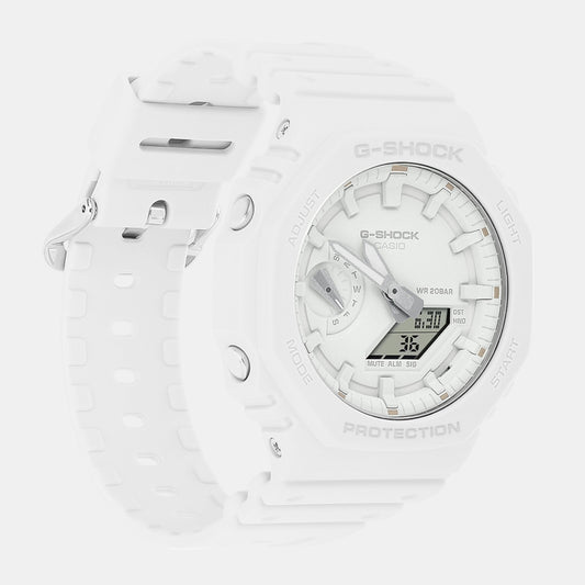 G-Shock Men Quartz White Dial Analog-Digital Resin Watch G1522 G-Shock Men Quartz White Dial Analog-Digital Resin Watch G1522