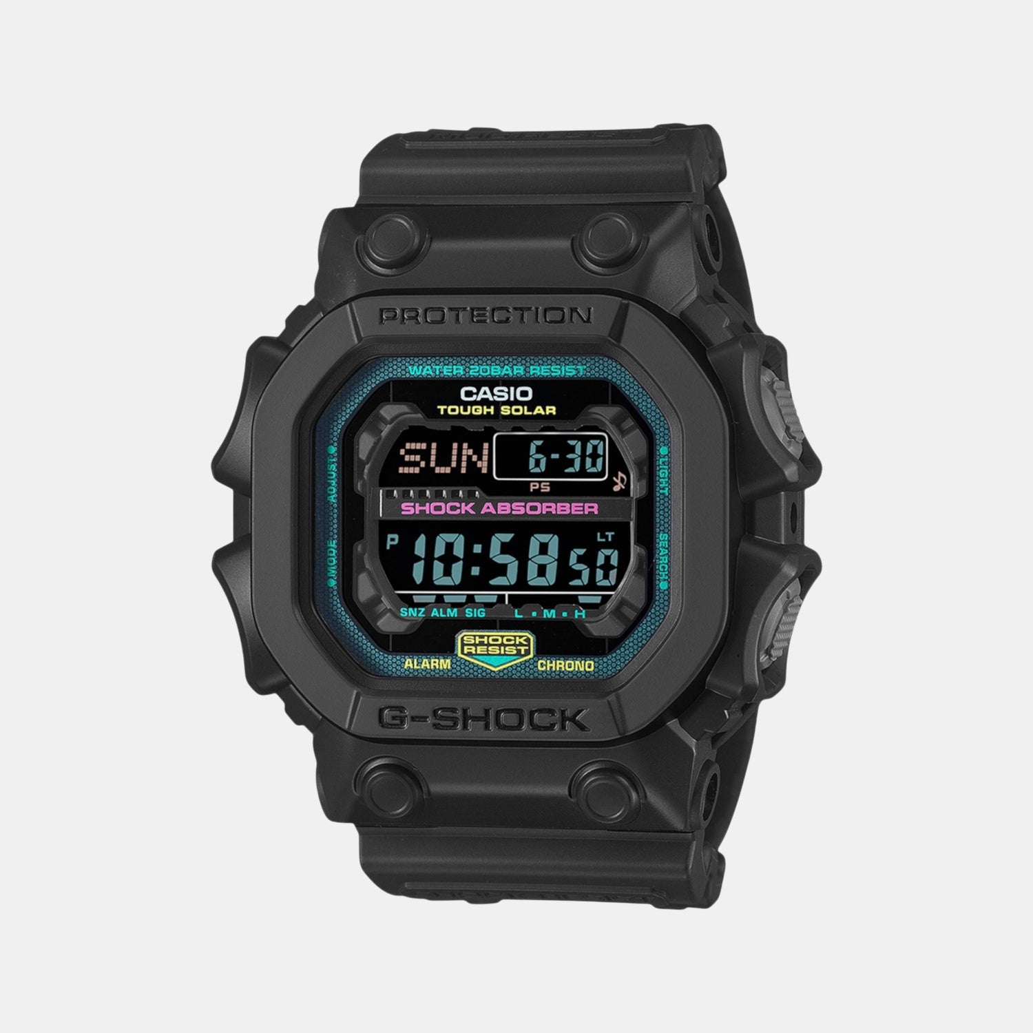 Casio G-Shock Men Black Resin Watch G1565 – Just In Time
