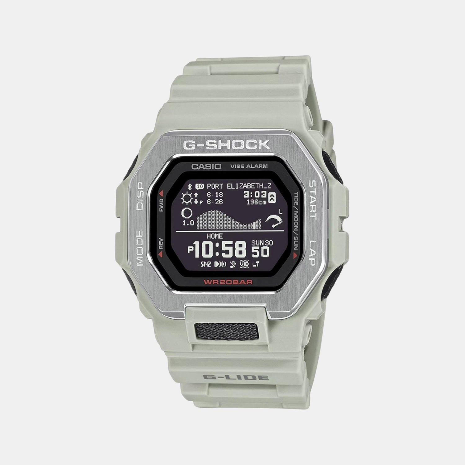 Casio G-Shock Men Grey Resin Watch G1567 – Just In Time
