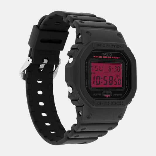 G-Shock Men Quartz Red Dial Digital Resin Watch G1706 G-Shock Men Quartz Red Dial Digital Resin Watch G1706