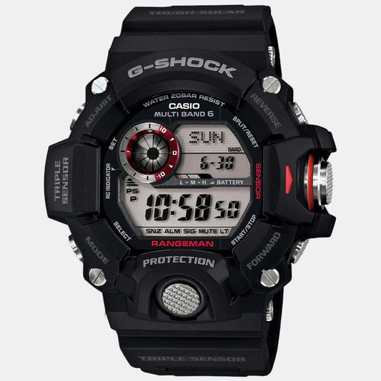 G-Shock Men Quartz Black Dial Digital Resin Watch G485 G-Shock Men Quartz Black Dial Digital Resin Watch G485