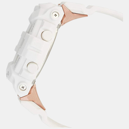 G-Shock Women Quartz White Dial Analog-Digital Resin Watch G998 G-Shock Women Quartz White Dial Analog-Digital Resin Watch G998